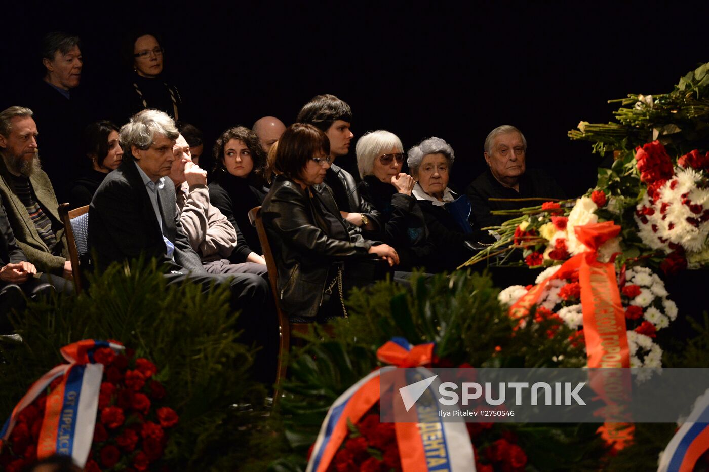 Farewell ceremony for film director Eldar Ryazanov