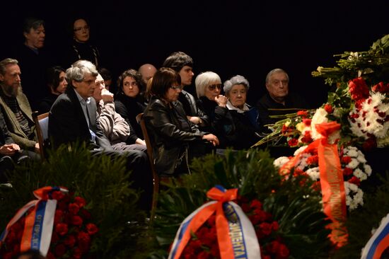 Farewell ceremony for film director Eldar Ryazanov