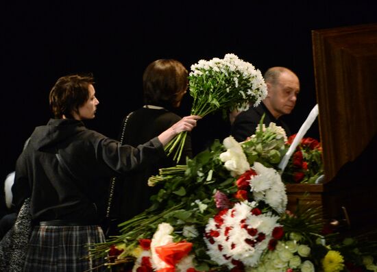 Farewell ceremony for film director Eldar Ryazanov