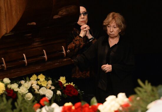 Farewell ceremony for film director Eldar Ryazanov