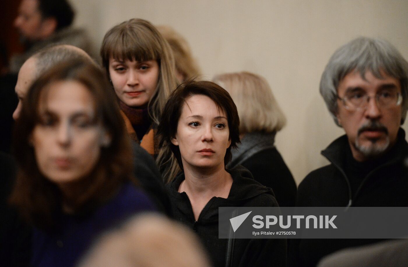 Farewell ceremony for film director Eldar Ryazanov