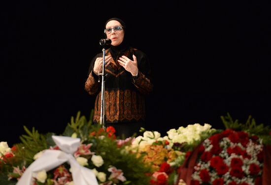 Farewell ceremony for film director Eldar Ryazanov
