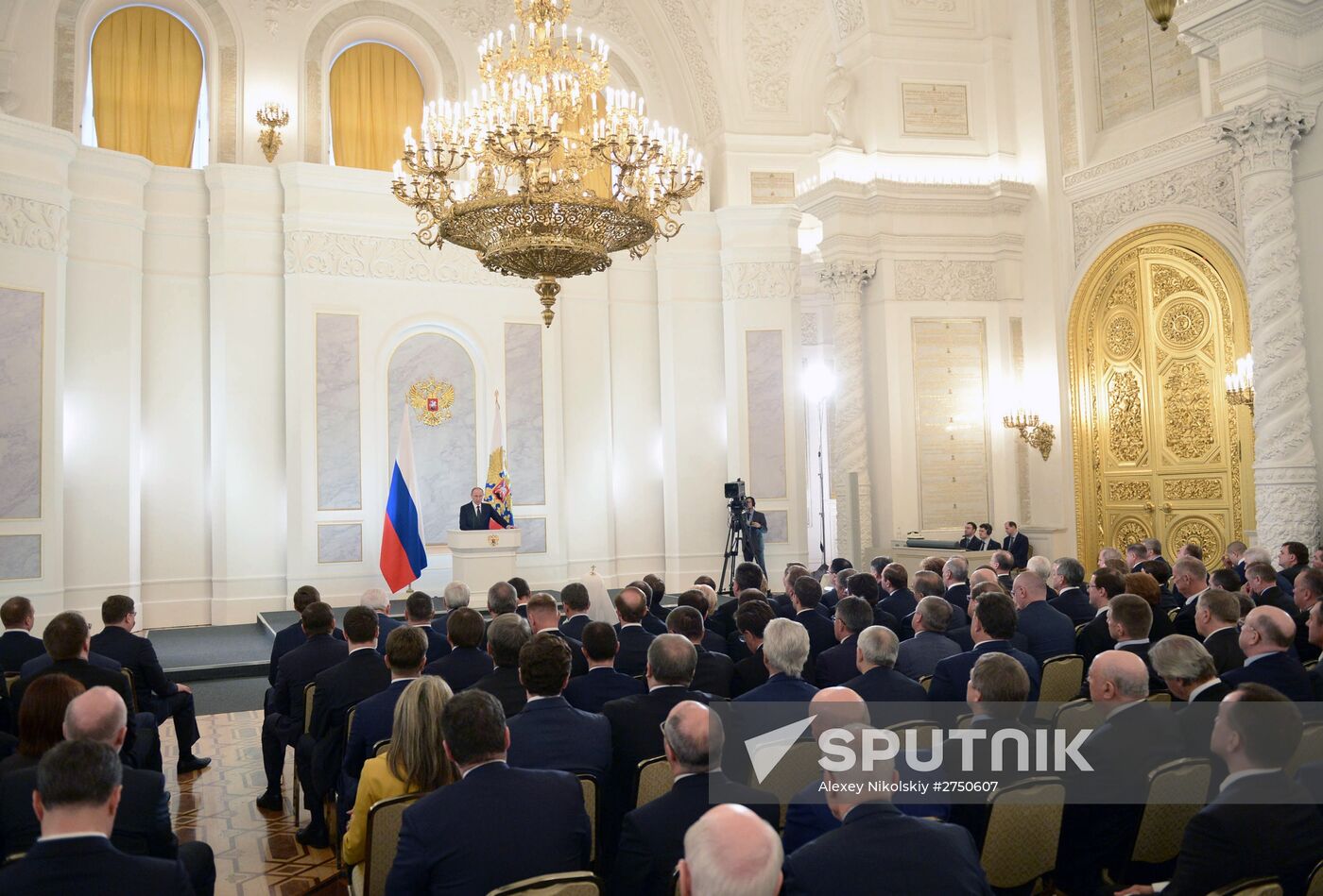 Vladimir Putin delivers annual Presidential Address to Federal Assembly