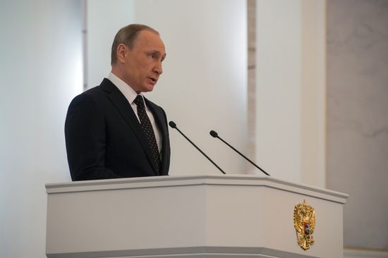 Vladimir Putin delivers annual Presidential Address to Federal Assembly
