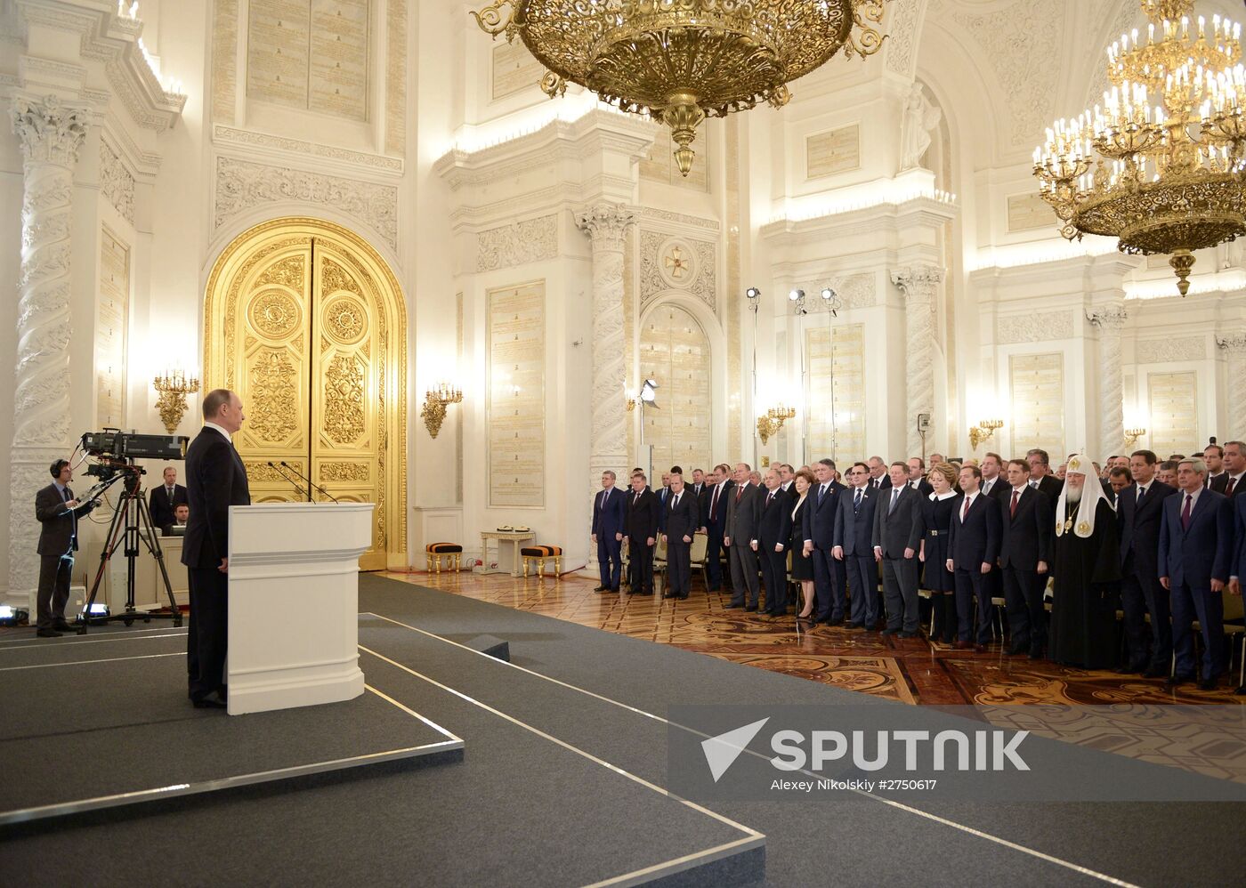 Vladimir Putin delivers annual Presidential Address to Federal Assembly