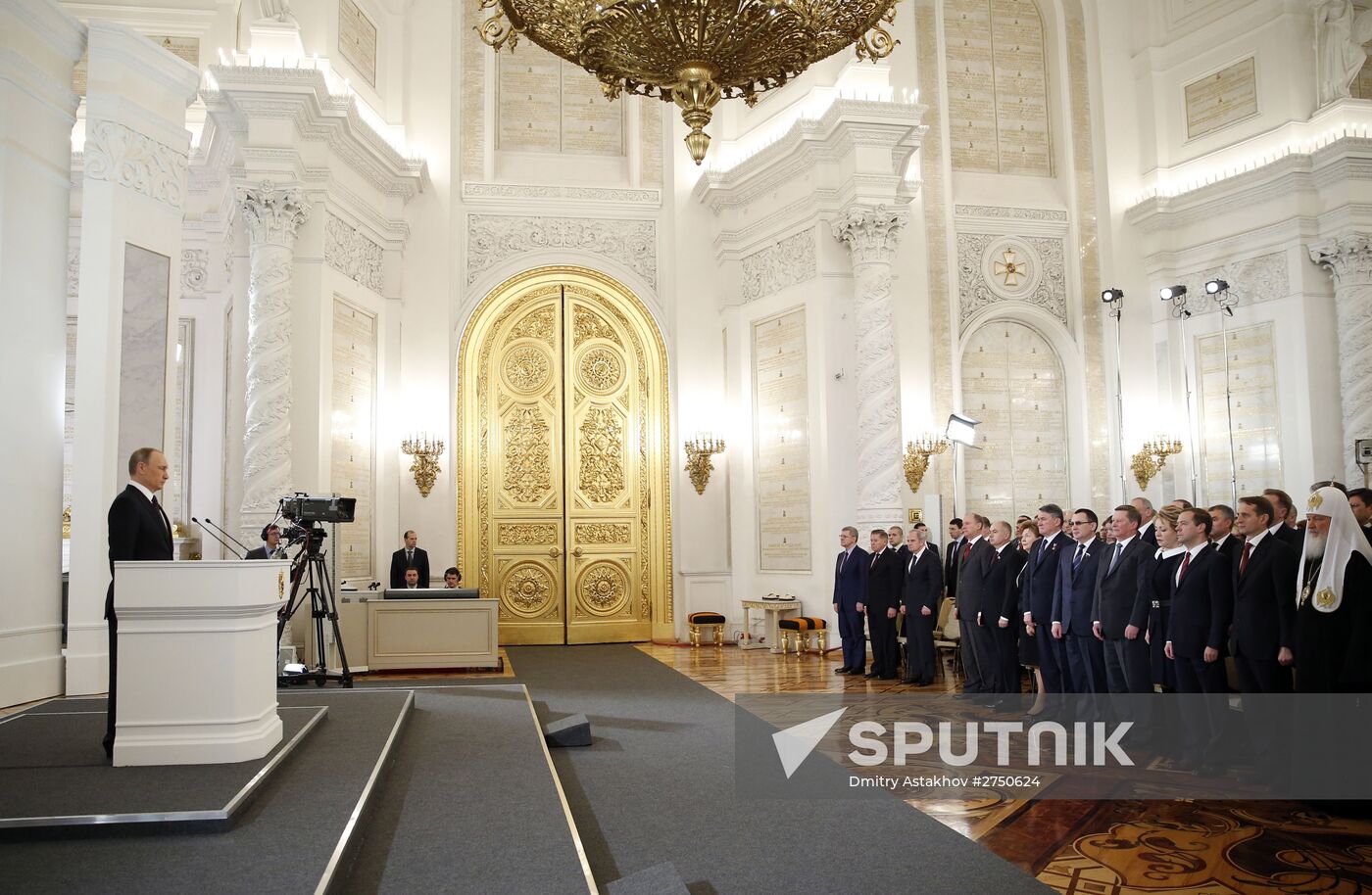Vladimir Putin delivers annual Presidential Address to Federal Assembly