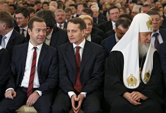 Vladimir Putin delivers annual Presidential Address to Federal Assembly
