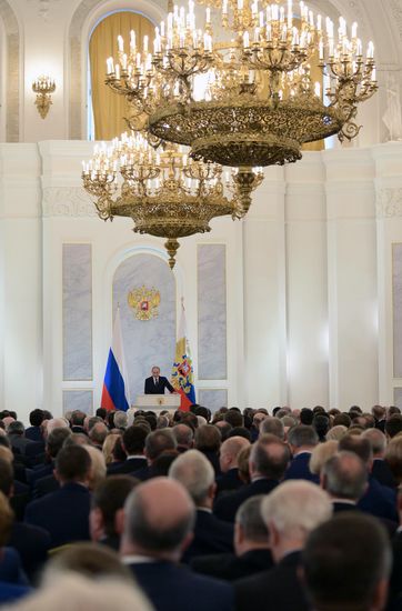 Vladimir Putin delivers annual Presidential Address to Federal Assembly