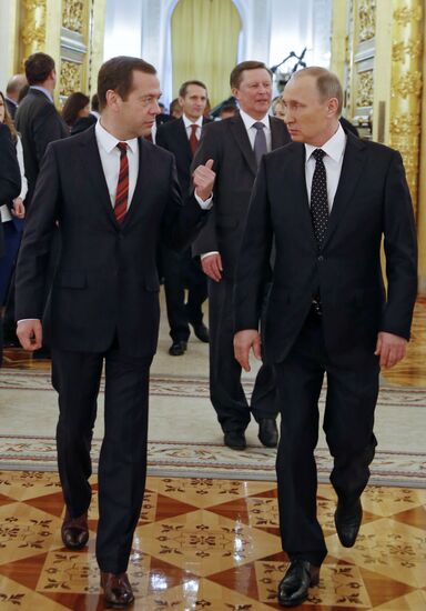 Vladimir Putin delivers annual Presidential Address to Federal Assembly