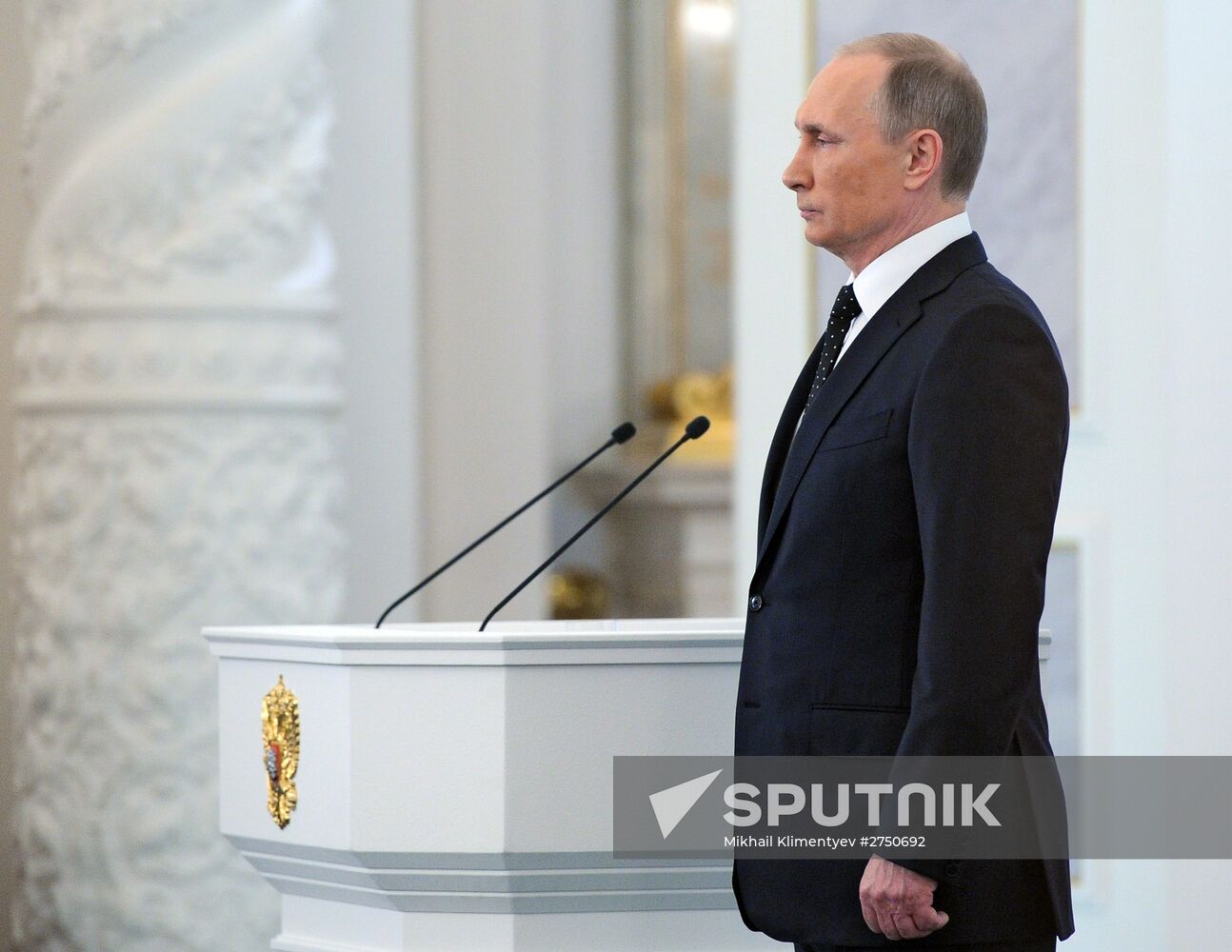 Vladimir Putin delivers annual Presidential Address to Federal Assembly