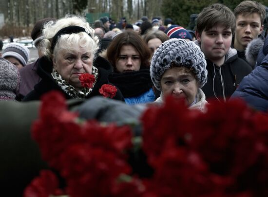 Monument to Soviet soldiers unveiled in Leningrad Region