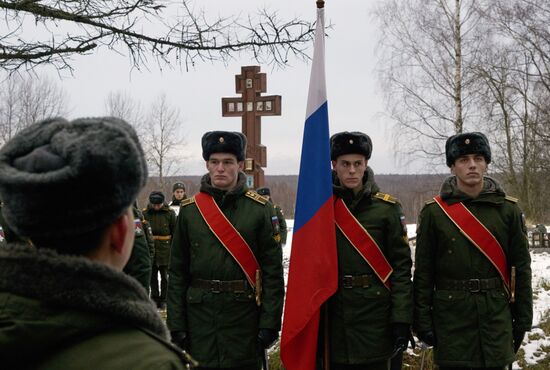 Monument to Soviet soldiers unveiled in Leningrad Region