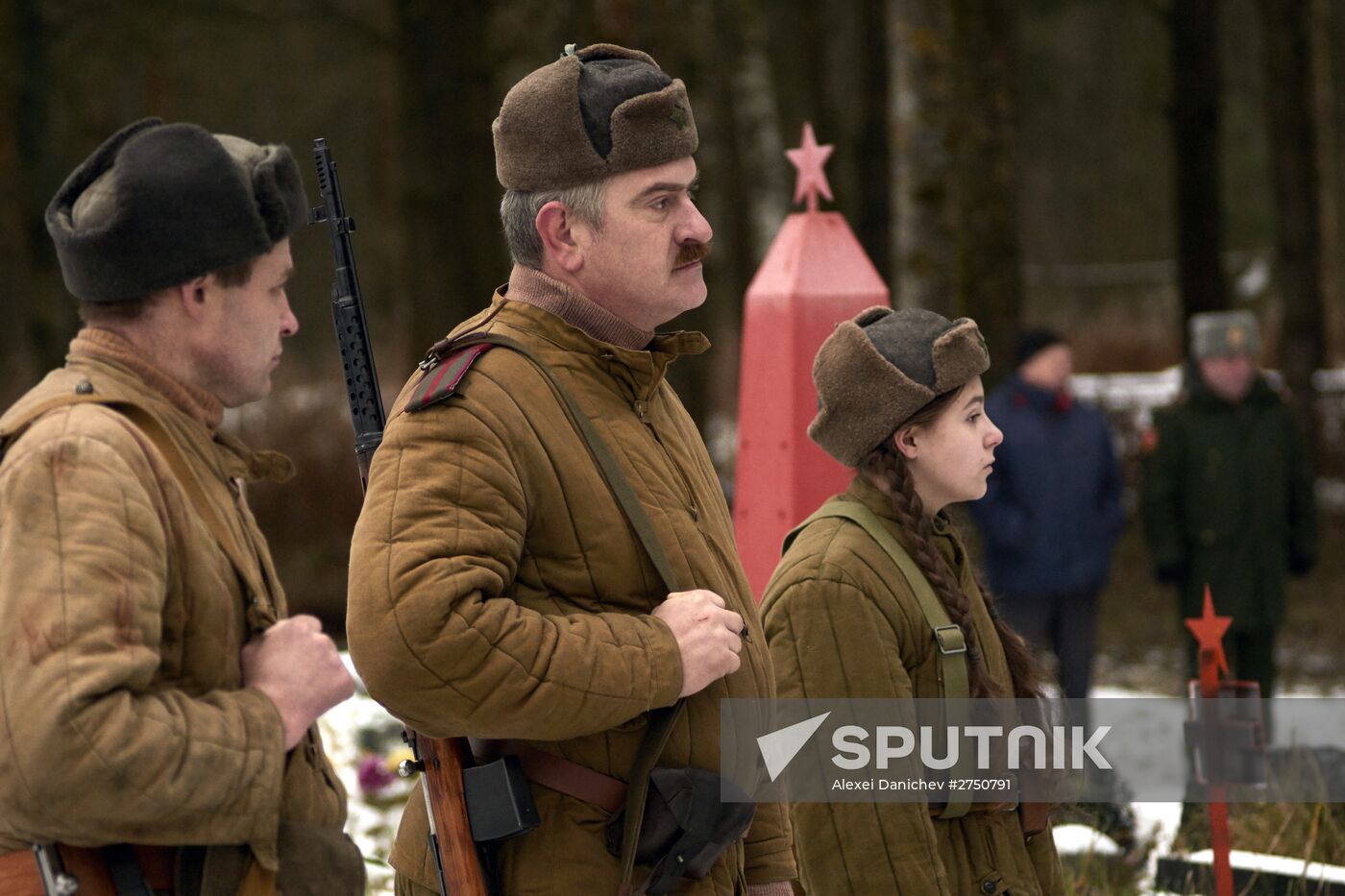 Monument to Soviet soldiers unveiled in Leningrad Region