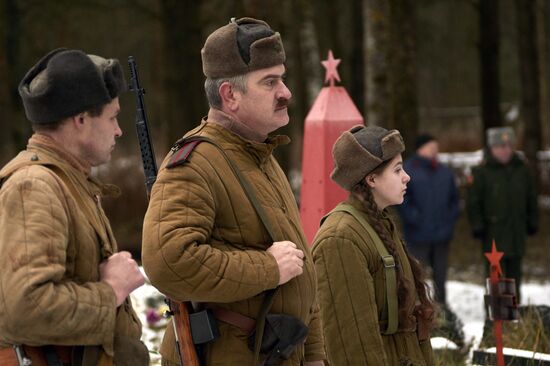 Monument to Soviet soldiers unveiled in Leningrad Region