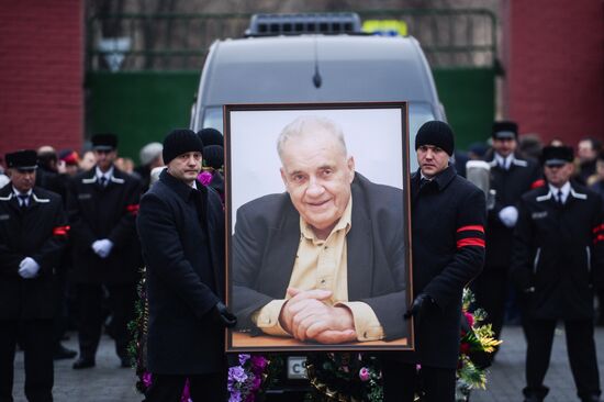 Farewell ceremony for film director Eldar Ryazanov