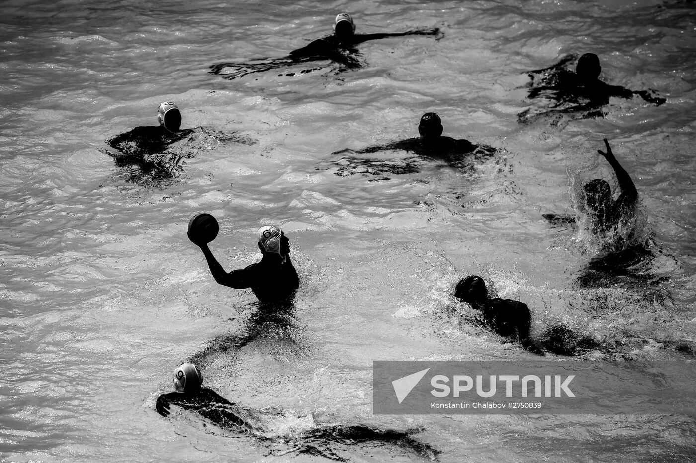 FINA 2015 World Championships Men's Water Polo. China vs. Russia