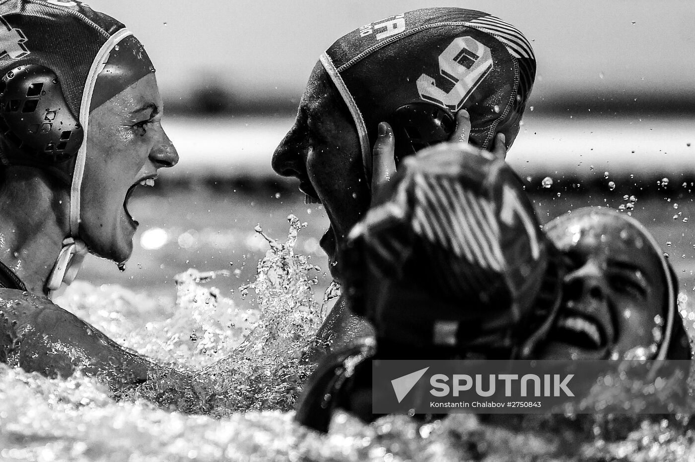 FINA 2015 World Championships Women's Water Polo Bronze Match. Australia vs. Italy