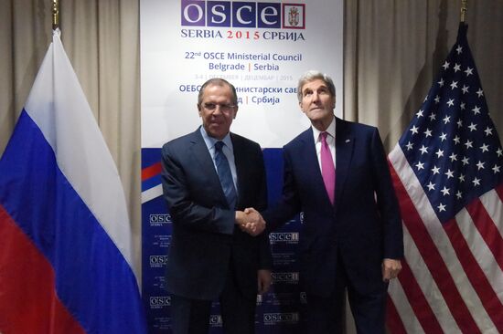 Russian Foreign Minister Sergei Lavrov takes part in 22nd OSCE ministerial conference