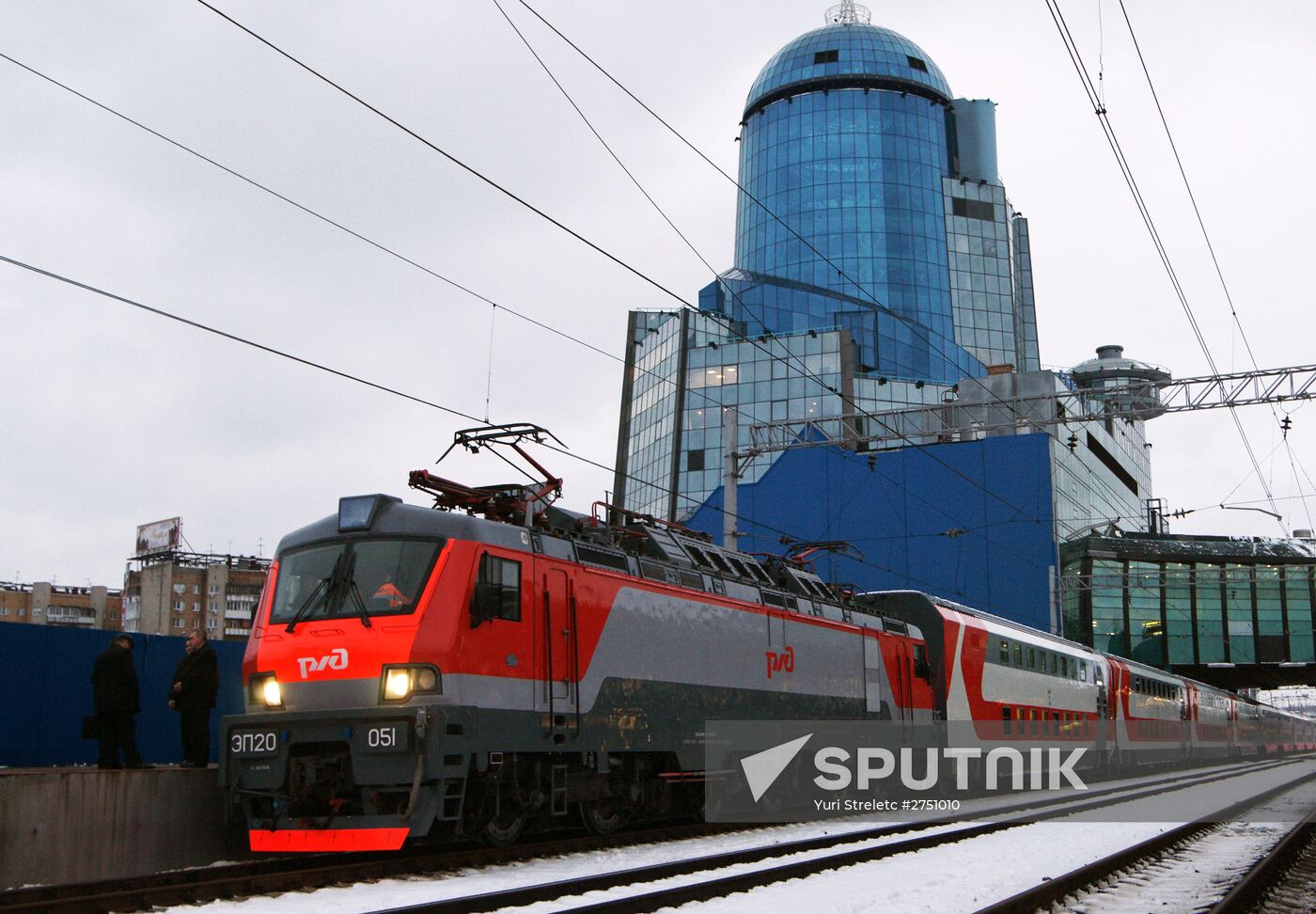 New Samara-Moscow bilevel train