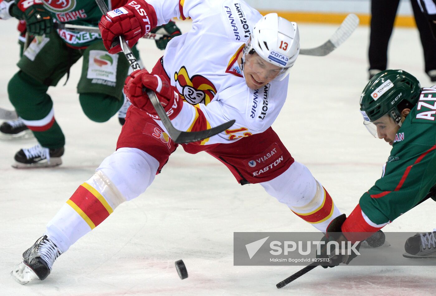 Ice hockey. KHL. Ak Bars vs. Jokerit
