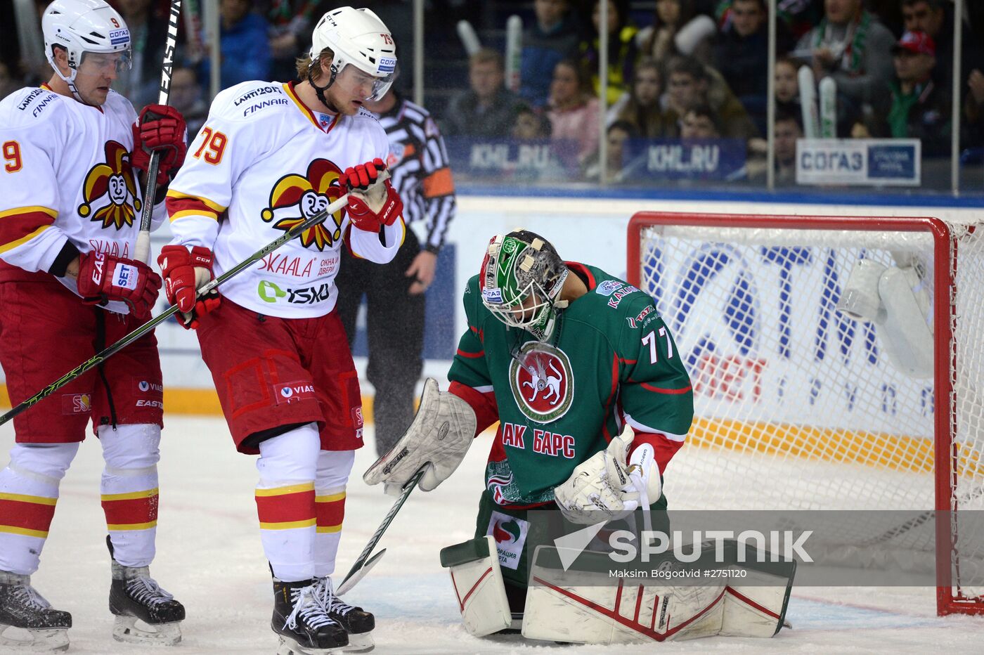 Ice hockey. KHL. Ak Bars vs. Jokerit