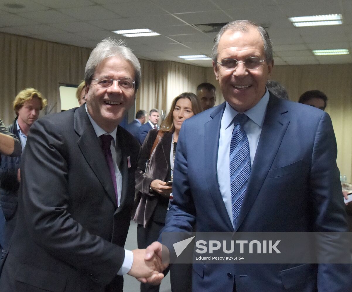 Russian Foreign Minister Lavrov attends the 22nd OSCE Ministerial Council