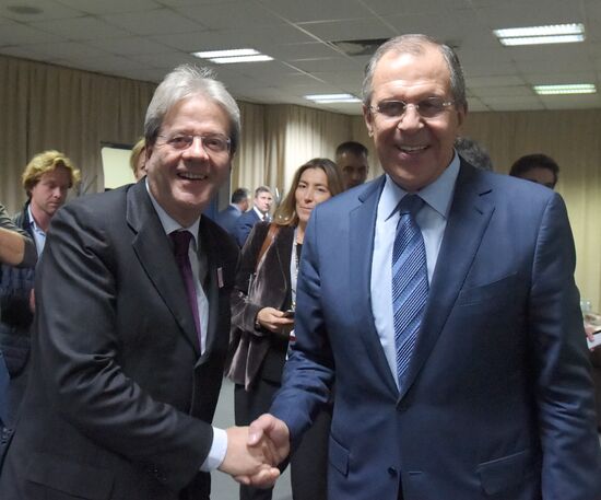 Russian Foreign Minister Lavrov attends the 22nd OSCE Ministerial Council