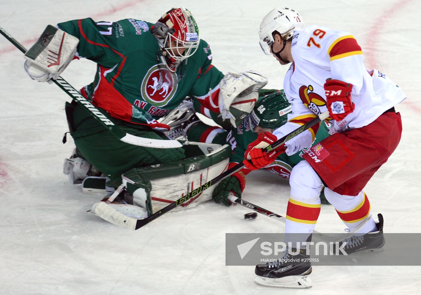 Ice hockey. KHL. Ak Bars vs. Jokerit
