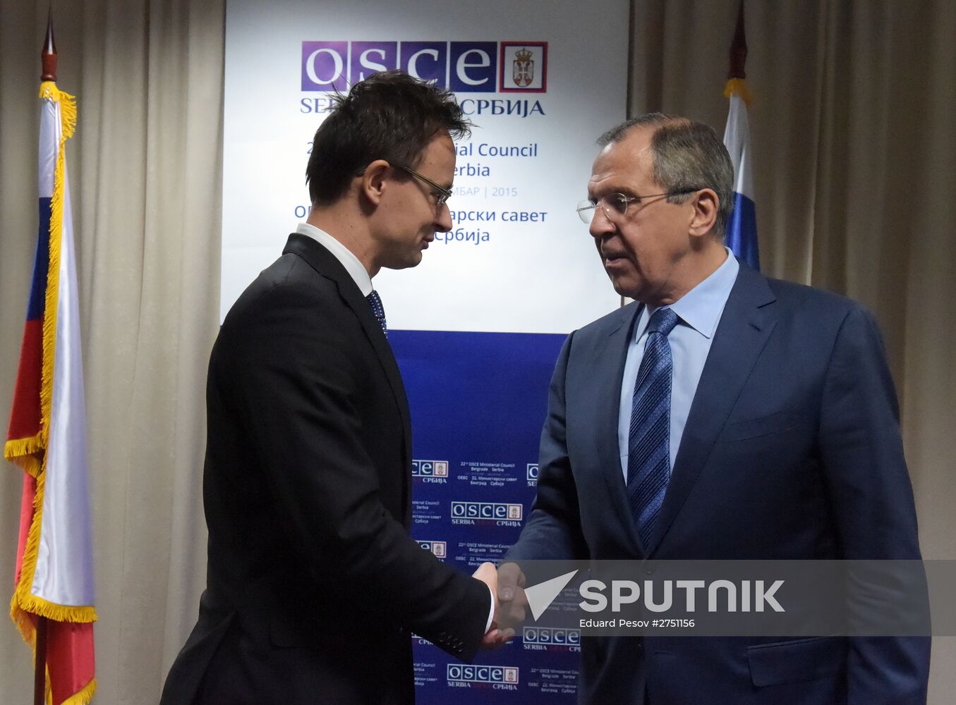 Russian Foreign Minister Lavrov attends the 22nd OSCE Ministerial Council