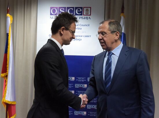 Russian Foreign Minister Lavrov attends the 22nd OSCE Ministerial Council