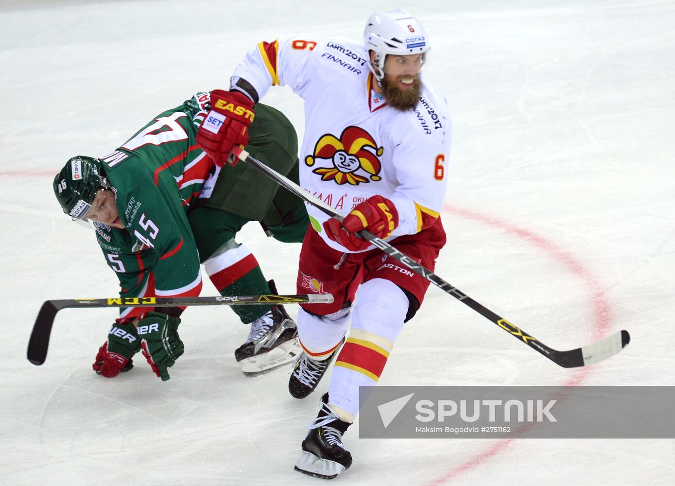 Ice hockey. KHL. Ak Bars vs. Jokerit