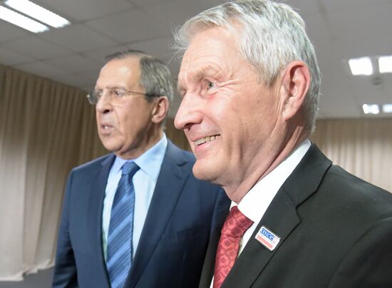 Russian Foreign Minister Lavrov attends the 22nd OSCE Ministerial Council