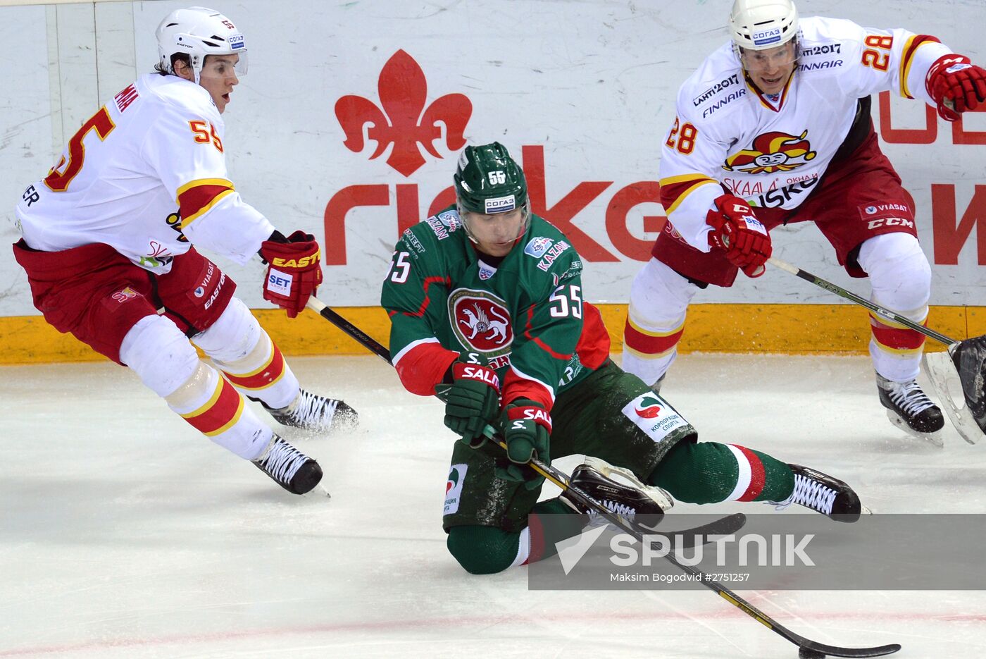 Ice hockey. KHL. Ak Bars vs. Jokerit