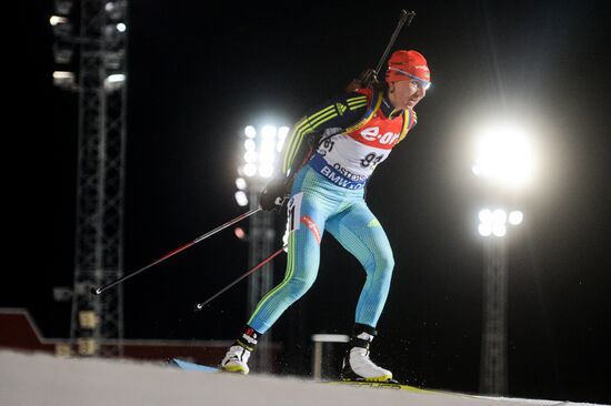 World Cup Biathlon 1. Women's 15 km individual