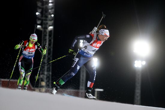 World Cup Biathlon 1. Women's 15 km individual