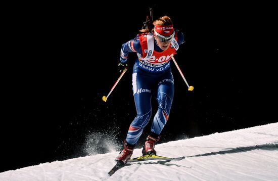 World Cup Biathlon 1. Women's 15 km individual