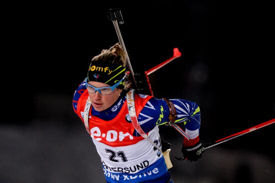 World Cup Biathlon 1. Women's 15 km individual