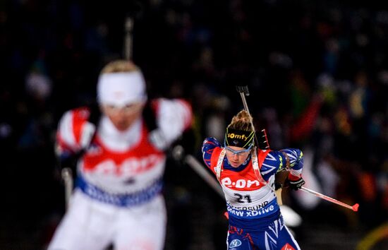 World Cup Biathlon 1. Women's 15 km individual