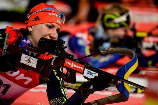 World Cup Biathlon 1. Women's 15 km individual