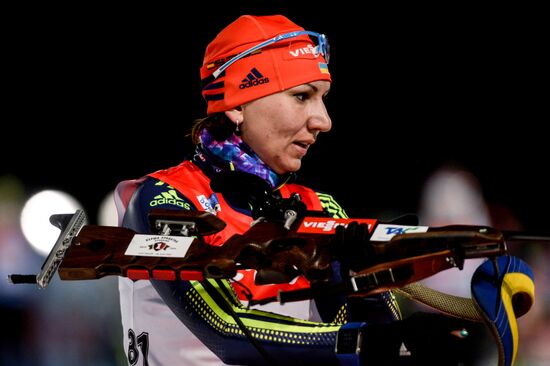 World Cup Biathlon 1. Women's 15 km individual