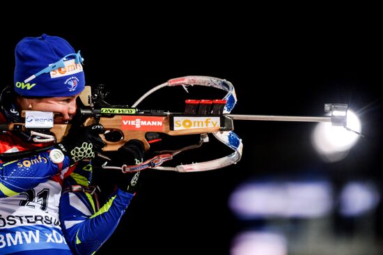World Cup Biathlon 1. Women's 15 km individual