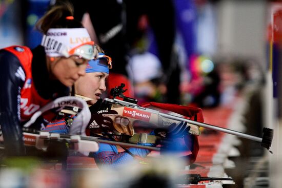 World Cup Biathlon 1. Women's 15 km individual