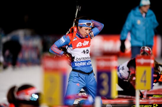 World Cup Biathlon 1. Women's 15 km individual