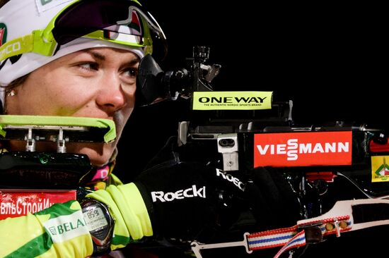 World Cup Biathlon 1. Women's 15 km individual