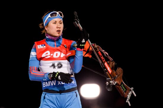 World Cup Biathlon 1. Women's 15 km individual