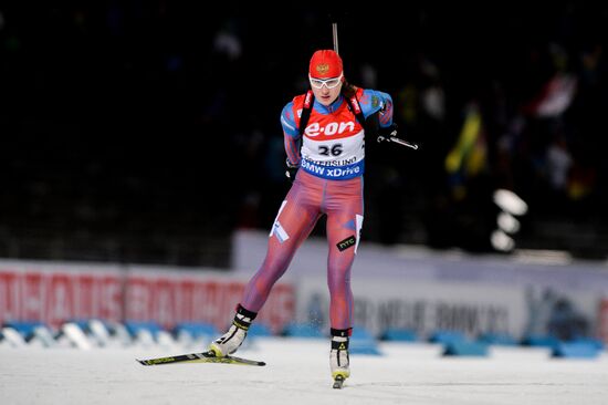 World Cup Biathlon 1. Women's 15 km individual