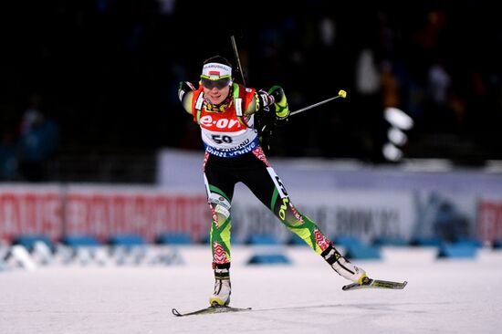 World Cup Biathlon 1. Women's 15 km individual