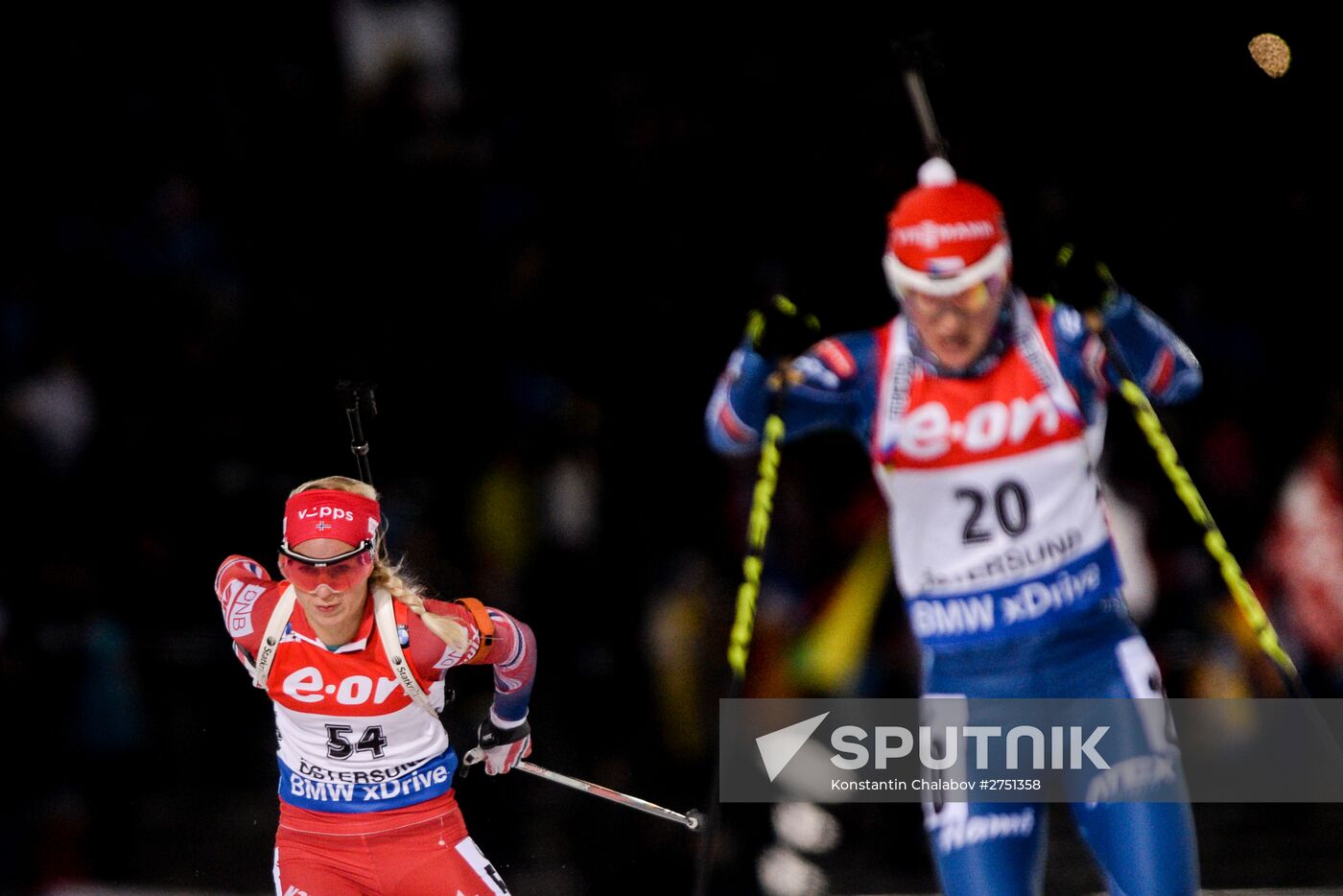 World Cup Biathlon 1. Women's 15 km individual