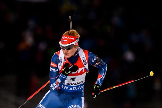 World Cup Biathlon 1. Women's 15 km individual