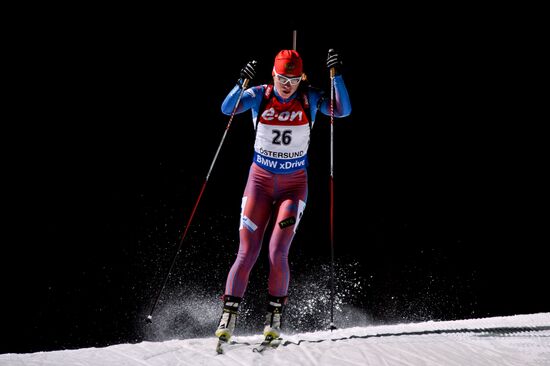 World Cup Biathlon 1. Women's 15 km individual